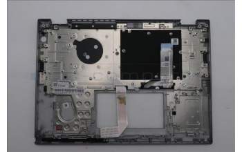 Lenovo 5M11S30277 C-Cover with keyboard, German, Luna Grey, Non-Backlight, No World Face Camera, Heat Staking, UK