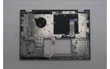 Lenovo 5M11S30382 C-Cover with keyboard, Swedish/Finnish, Luna Grey, Backlight, No World Face Camera, Heat Staking, UK