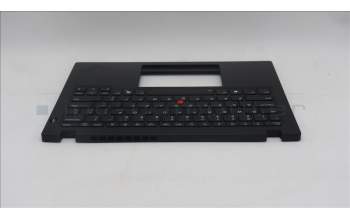 Lenovo 5M11S30601 C-Cover with keyboard, English, Black, Backlight, Heat Staking, US