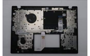 Lenovo 5M11S30617 C-Cover with keyboard, Russian, Black, Backlight, Heat Staking, US