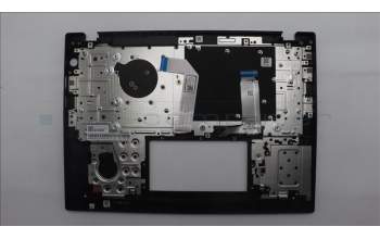 Lenovo 5M11S33721 C-Cover with keyboard, Norwegian, Black, Backlight, Heat Staking, UK