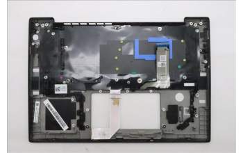 Lenovo 5M11S37979 C-Cover with keyboard, Arabic, Black, Backlight, US