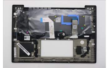 Lenovo 5M11S37995 C-Cover with keyboard, Czech Slovakian, Black, Backlight, UK