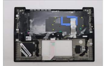 Lenovo 5M11S38010 C-Cover with keyboard, French, Black, Backlight, US
