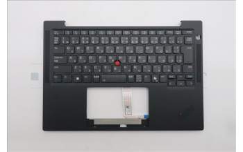 Lenovo 5M11S38034 C-Cover with keyboard, Japanese, Black, Backlight, JP