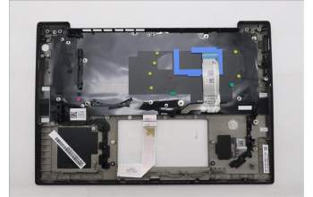 Lenovo 5M11S38045 C-Cover with keyboard, Norwegian, Black, Backlight, UK