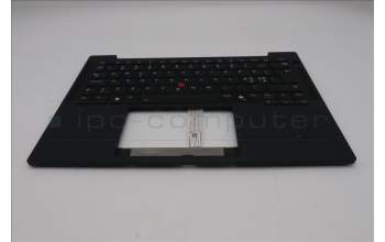 Lenovo 5M11S38049 C-Cover with keyboard, Nordic, Black, Backlight, UK