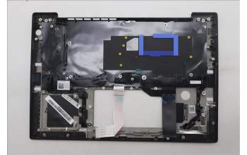 Lenovo 5M11S38127 C-Cover with keyboard, German, Black, Backlight, WWAN, UK