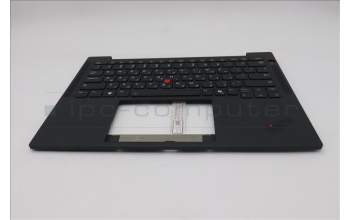 Lenovo 5M11S38133 C-Cover with keyboard, Hebrew, Black, Backlight, WWAN, US