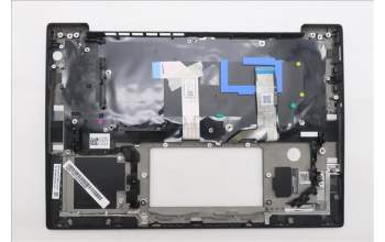 Lenovo 5M11S38139 C-Cover with keyboard, Icelandic, Black, Backlight, WWAN, UK