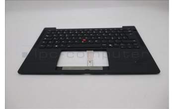 Lenovo 5M11S38142 C-Cover with keyboard, Italian, Black, Backlight, WWAN, UK
