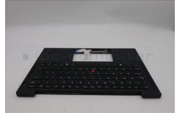 Lenovo 5M11S53543 C-Cover with keyboard, UK English, Black, Backlight, WWAN, UK