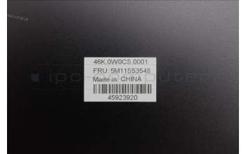 Lenovo 5M11S53548 A-Cover, CLAMSHELL 3.0T, Black, L13 Abby