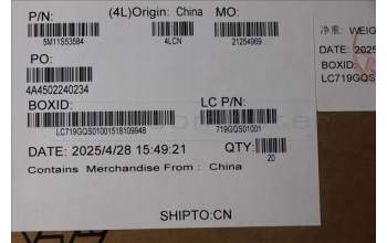 Lenovo 5M11S53584 ASM-RUBBER-F-CABLE_GUIDE