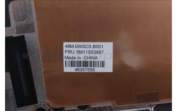 Lenovo 5M11S53887 D-Cover, Clamshell Black L13 Abby AMD