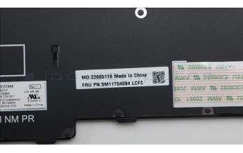 Lenovo 5M11T54084 Keyboard Internal, UK English, Black, Non-Backlight, w/Numpad, UK