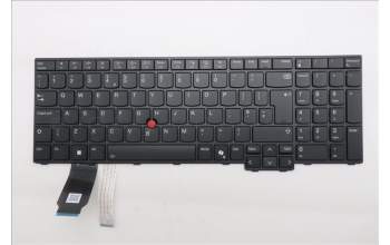 Lenovo 5M11T54196 Keyboard Internal, UK English, Black, Backlight, w/Numpad, UK