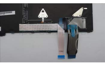 Lenovo 5M11T54199 Keyboard Internal, Ukraine, Black, Backlight, w/Numpad, US