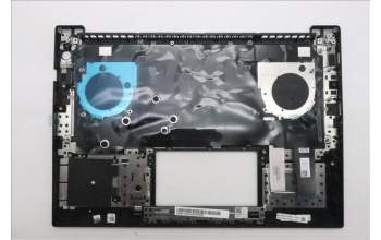 Lenovo 5M11T54215 C-Cover with keyboard, Belgian, Black, Backlight, UK