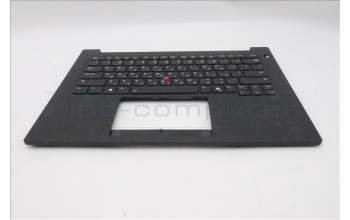 Lenovo 5M11T54267 C-Cover with keyboard, Hebrew, Black, Backlight, US