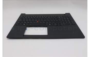 Lenovo 5M11T55247 C-Cover with keyboard, Bulgarian, Black, Backlight, Number Pad, UK