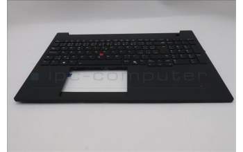 Lenovo 5M11T55365 C-Cover with keyboard, Czech Slovakian, Black, Backlight, WWAN, Number Pad, UK