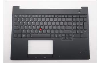 Lenovo 5M11T55370 C-Cover with keyboard, English, Black, Backlight, WWAN, Number Pad, US