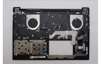 Lenovo 5M11T55374 C-Cover with keyboard, Estonian, Black, Backlight, WWAN, Number Pad, UK