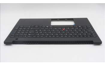 Lenovo 5M11T55395 C-Cover with keyboard, Hungarian, Black, Backlight, WWAN, Number Pad, UK
