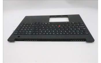 Lenovo 5M11T55398 C-Cover with keyboard, Icelandic, Black, Backlight, WWAN, Number Pad, UK