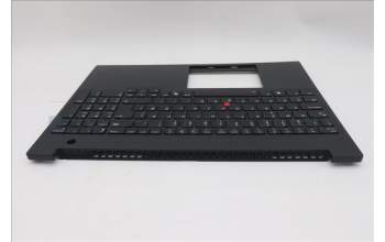 Lenovo 5M11T55412 C-Cover with keyboard, Norwegian, Black, Backlight, WWAN, Number Pad, UK