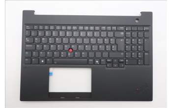 Lenovo 5M11T58529 C-Cover with keyboard, Slovenian, Black, WWAN, Number Pad, UK