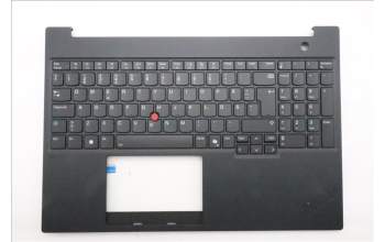 Lenovo 5M11T58533 C-Cover with keyboard, Swedish/Finnish, Black, WWAN, Number Pad, UK
