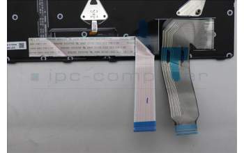 Lenovo 5M11T58820 MECH_ASM BKLT KB NP BK EURO ENG LTN