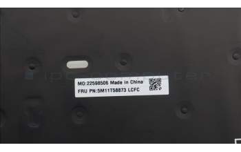Lenovo 5M11T58873 MECH_ASM BKLT KB NP BK SWE/FIN PMX