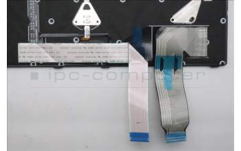 Lenovo 5M11T58892 Keyboard Internal, UK English, Black, Backlight, Numpad, UK