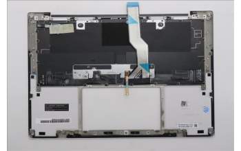 Lenovo 5M11U03800 C-Cover with keyboard, French, Black/White, FingerPrint, WLAN, US