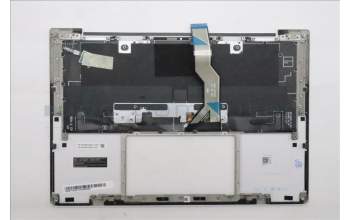 Lenovo 5M11U03817 C-Cover with keyboard, Spanish, Black/White, FingerPrint, WLAN, UK