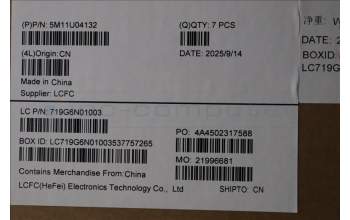 Lenovo 5M11U04132 BASE,COVER,WLAN,WHITE