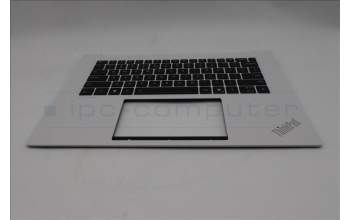 Lenovo 5M11U08088 C-Cover with keyboard, US English Euro, White, FingerPrint, US