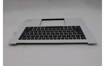 Lenovo 5M11U08088 C-Cover with keyboard, US English Euro, White, FingerPrint, US