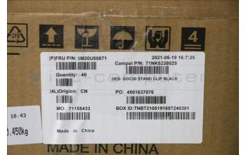 Lenovo 5M20U50871 MECHANICAL Stand Kabelclip,BLK,A360 24