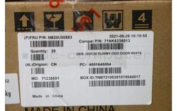 Lenovo 5M20U50883 Bezel dummy ODD,WH,A36 24