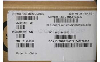 Lenovo 5M20U50905 Holder,Wi-Fi card,360