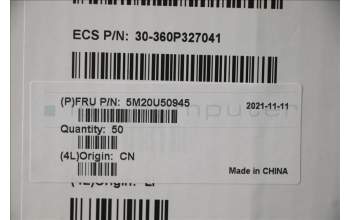 Lenovo 5M20U50945 3.5 HDD Grommet,TPE,T750,HY