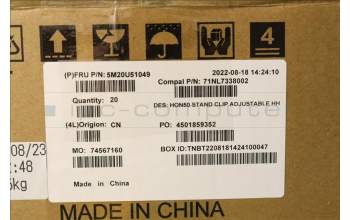 Lenovo 5M20U51049 LIFT stand clip N50a-24