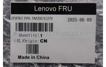 Lenovo 5M20U51279 FRU,MECH,PL M9-6P RCOVER-T
