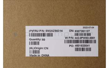 Lenovo 5M20Z56314 FRU Dummy BKSmart card Fenrir