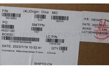 Lenovo 5M21H89603 FRU KX3B0_DUMMY_SHUTTER