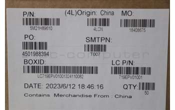 Lenovo 5M21H89610 MECHANICAL KP6B0_SIM_TRAY